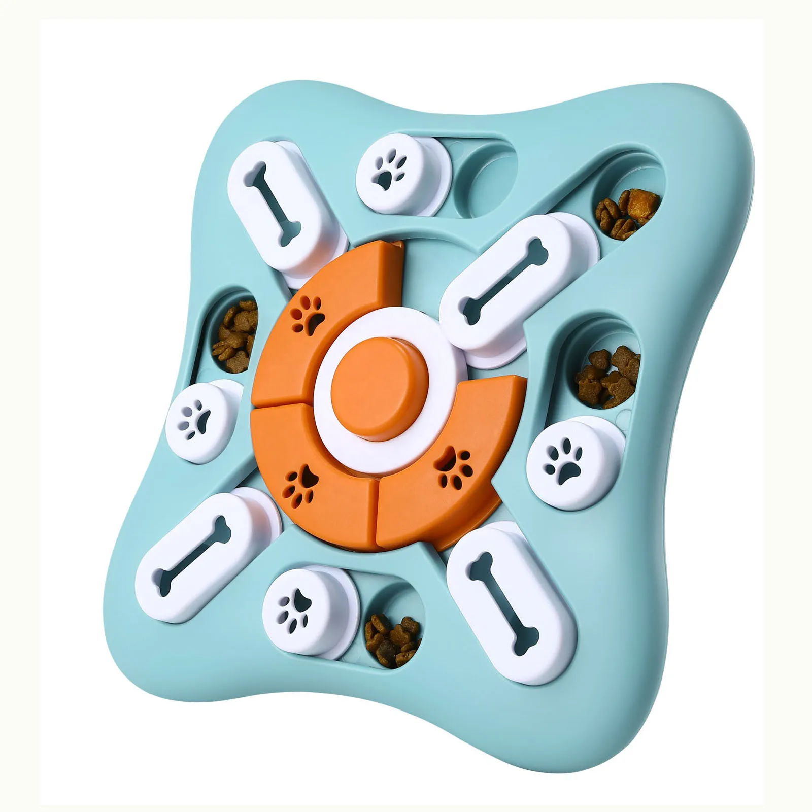 

Anti-Skidding Slow Training Increase IQ Intelligence Pet Treat Puzzle Toy For Dogs And Cats Conejos accesorios Rabbit Bunny toy
