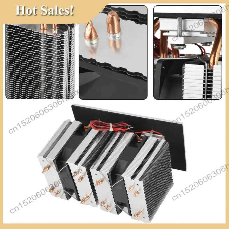 

-HOPE 240W 2X12710 Electronic Semiconductor Refrigeration 12V Diy Refrigerator Cooler Cooling System Kit Diy Refrigerator Cooler