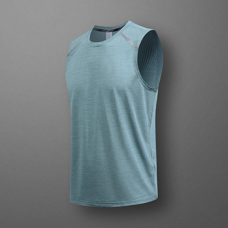 Fashion O-Neck All-match Sleeveless Tank Tops Men's Clothing 2024 Summer New Oversized Casual Pullovers Loose Korean Tee Shirt