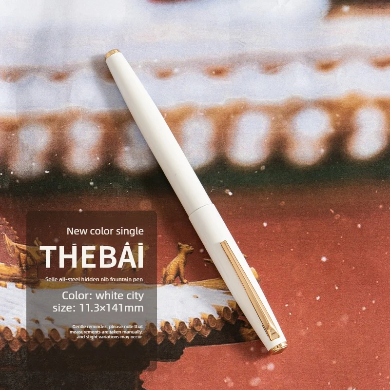 

Перьевая ручка THYER, 12 цветов, из нержавеющей стали, с наконечником EF F, классический корпус, PK JINHAO 911, канцелярские товары для офиса и школы