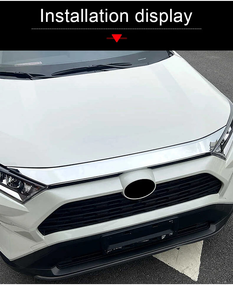 Für Toyota RAV4 XA50 2019 2020 2021 2022 2023 2024 2025 RAV 4 Hybrid Frontmotor-Verkleidung Motorhaubenabdeckung Zubehör – Detail 7