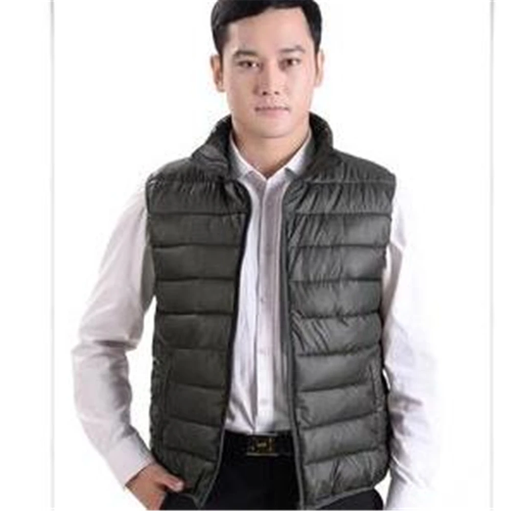 Mens Vest Jacket Men New Autumn Warm Sleeveless Jackets Male Winter Casual Waistcoat Vest Hot Sale Veste Homme Brand Clothing