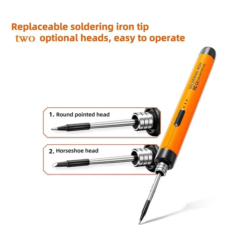 Multifunctional USB Digital Electric Soldering Iron Adjustable Solder Welding Portable USB Charging Soldering Iron New