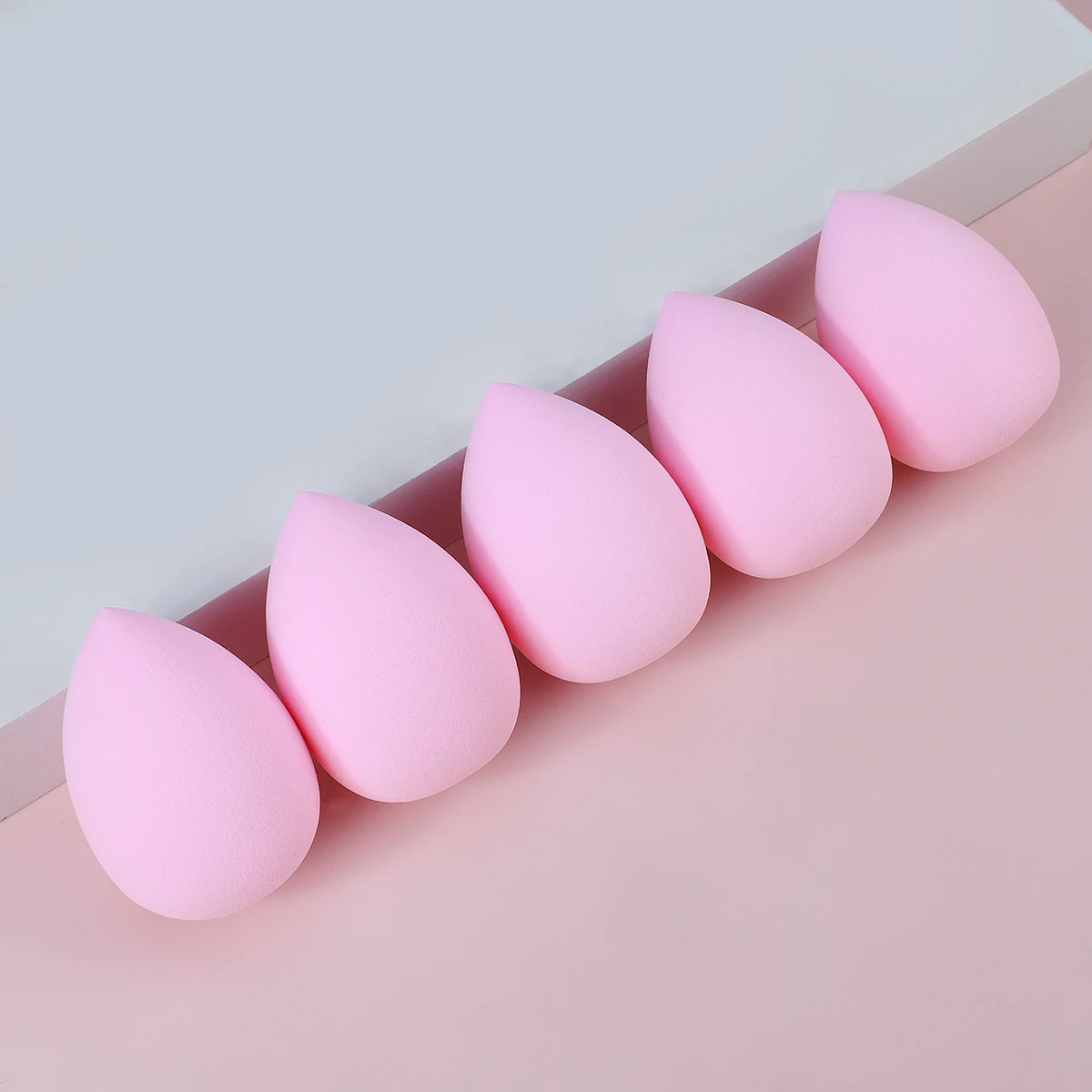 5 pcs Makeup Egg gourd Powder Puff Water Drop Powder Puff Makeup egg dry and wet use do not eat powder