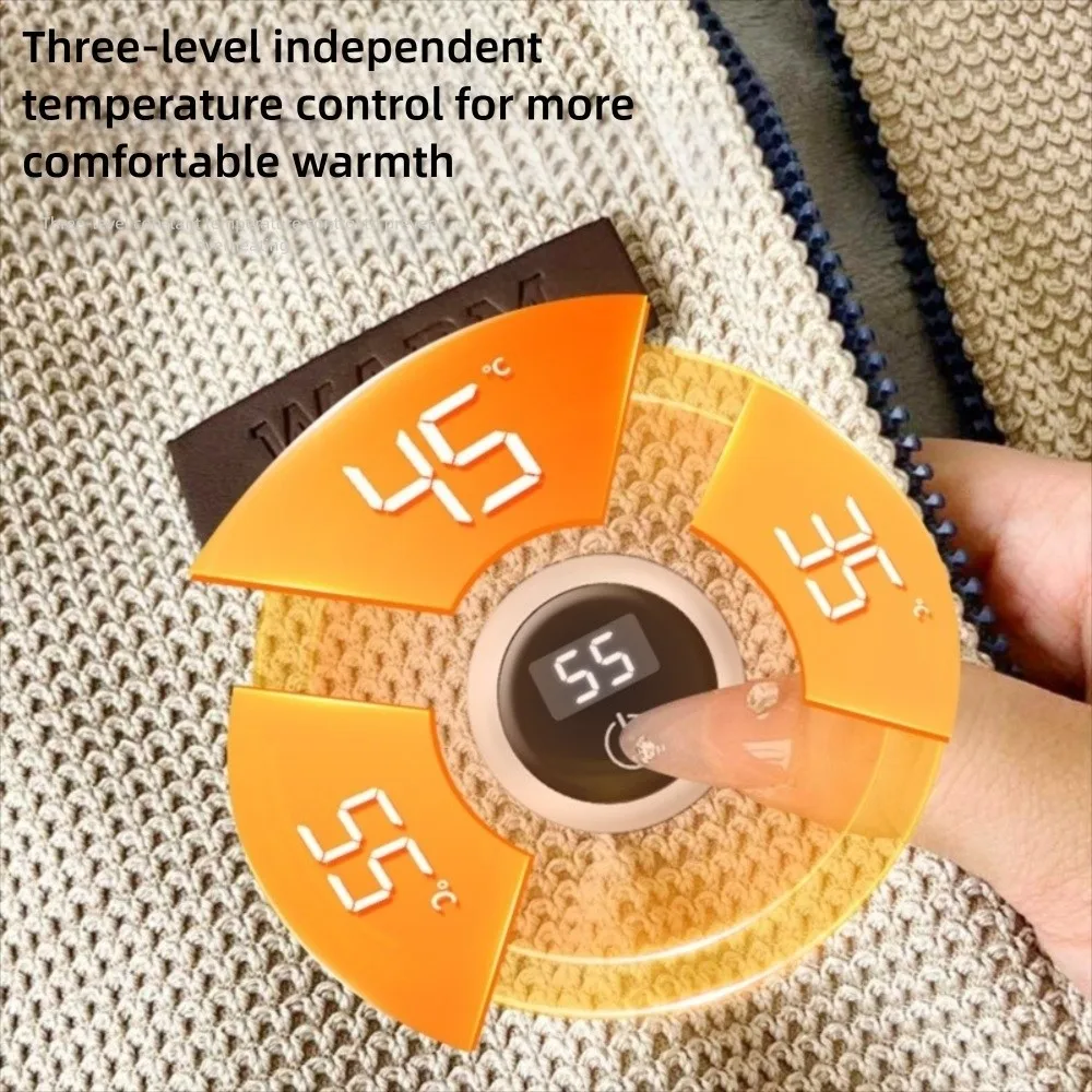 

Высокое качество носимое USB-одеяло с электрическим подогревом 3 уровня нагрева моющаяся согревающая шаль портативное одеяло с подогревом зима