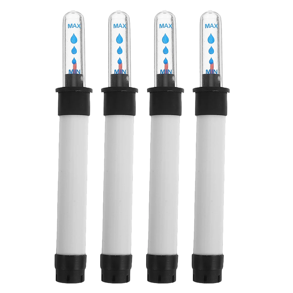 

4pcs Flower Pot Level Indicator Quick Installation Visible Hydrometer For Potted Water Level Monitor Plants Water