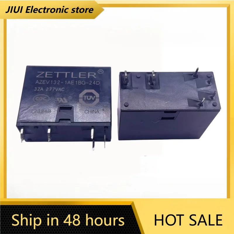 

New 1pcs/lot AZEV132-1AE1BG-24D 32A 6pins 24V Charging pile relay