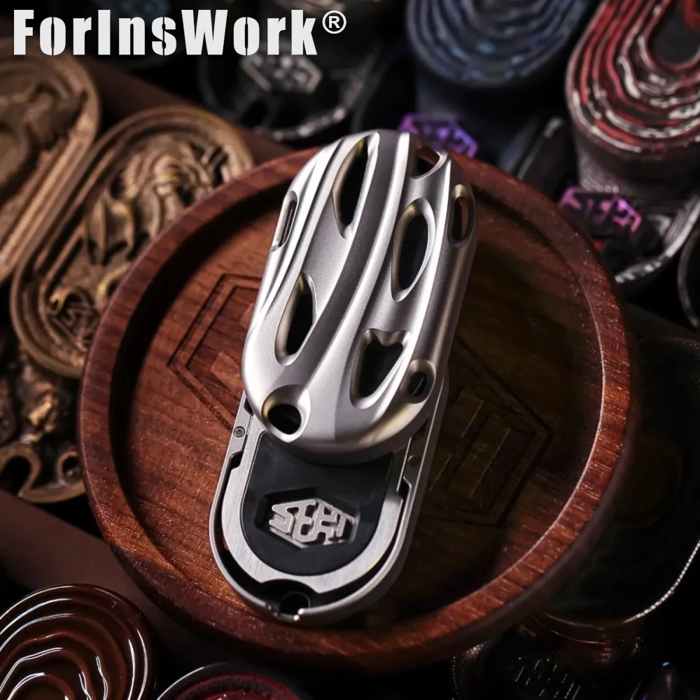 Seki lag feedback magnético push slider aço inoxidável jateamento preto chapeamento brinquedos magnéticos metal inquietações brinquedos