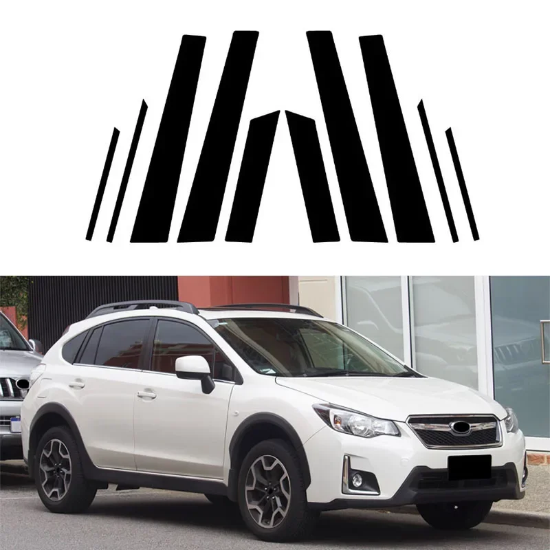 Car Window Decoration Pillar Posts Door Trim Stickers for Subaru Crosstrek/Subaru XV/XV Crosstrek 2013-2017 Exterior Accessories