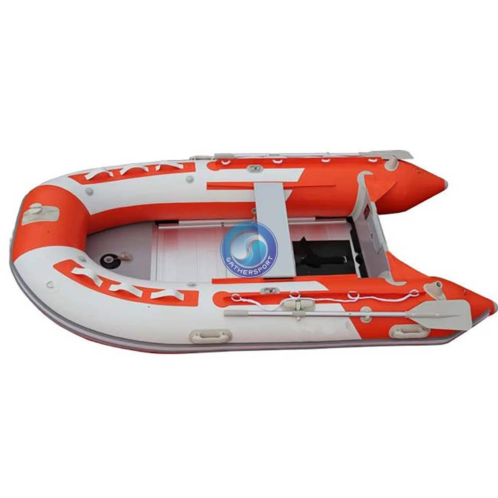 New Style PVC Aluminum Floor Pvc Inflatable Boat for 3-6 People