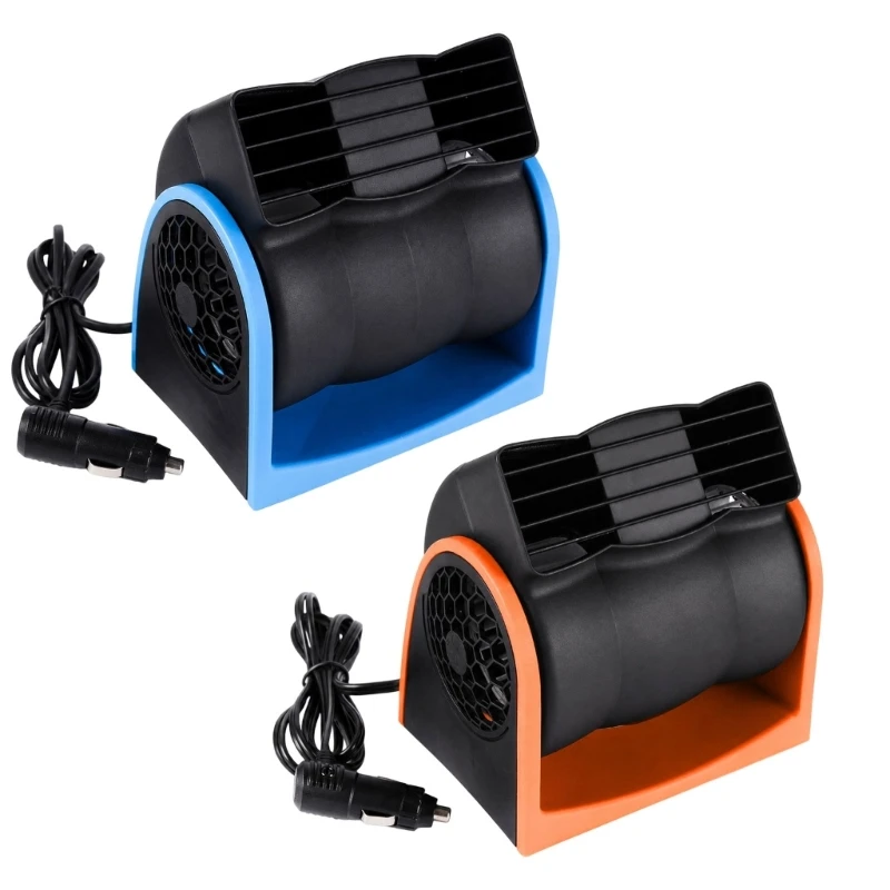 U2JA Car Cooling Fan for Stuffy Cabin Air, Adjustable 2 Speed Vehicle Air Circulator with Quiet Operation for Daily Travel