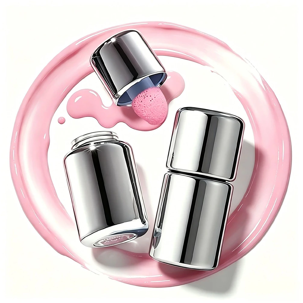 5ml Private Label Liquid Blush Custom Logo Small Silver Tube Cloud-Touch Airy Matte Blusher Natural Long-lasting Makeup Vegan