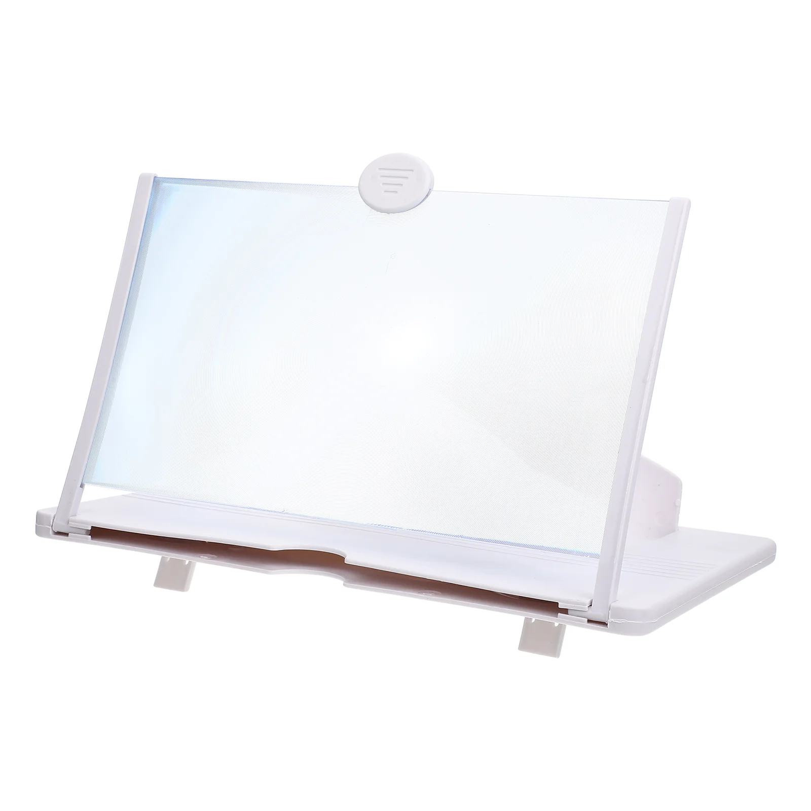 Convex Cubicle Mirror Screen Magnifier Amplifier Mobile Phone Smartphone Enlarger Creative Cell Stand