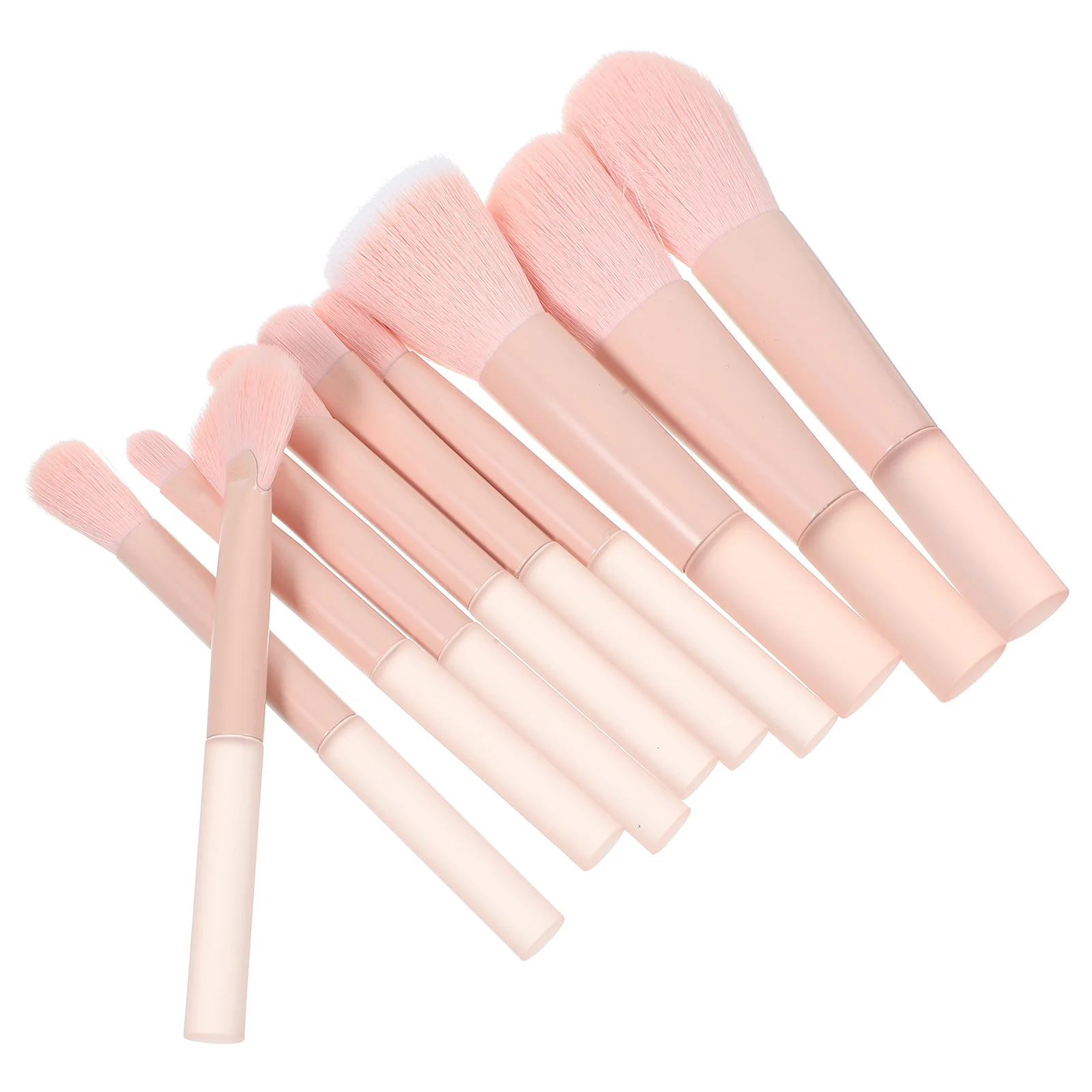 مجموعة واحدة من فرش المكياج، حجم احترافي للسفر لظلال العيون وأحمر الخدود وبودرة فضفاضة لتطبيق الأدوات اليومية النسائية