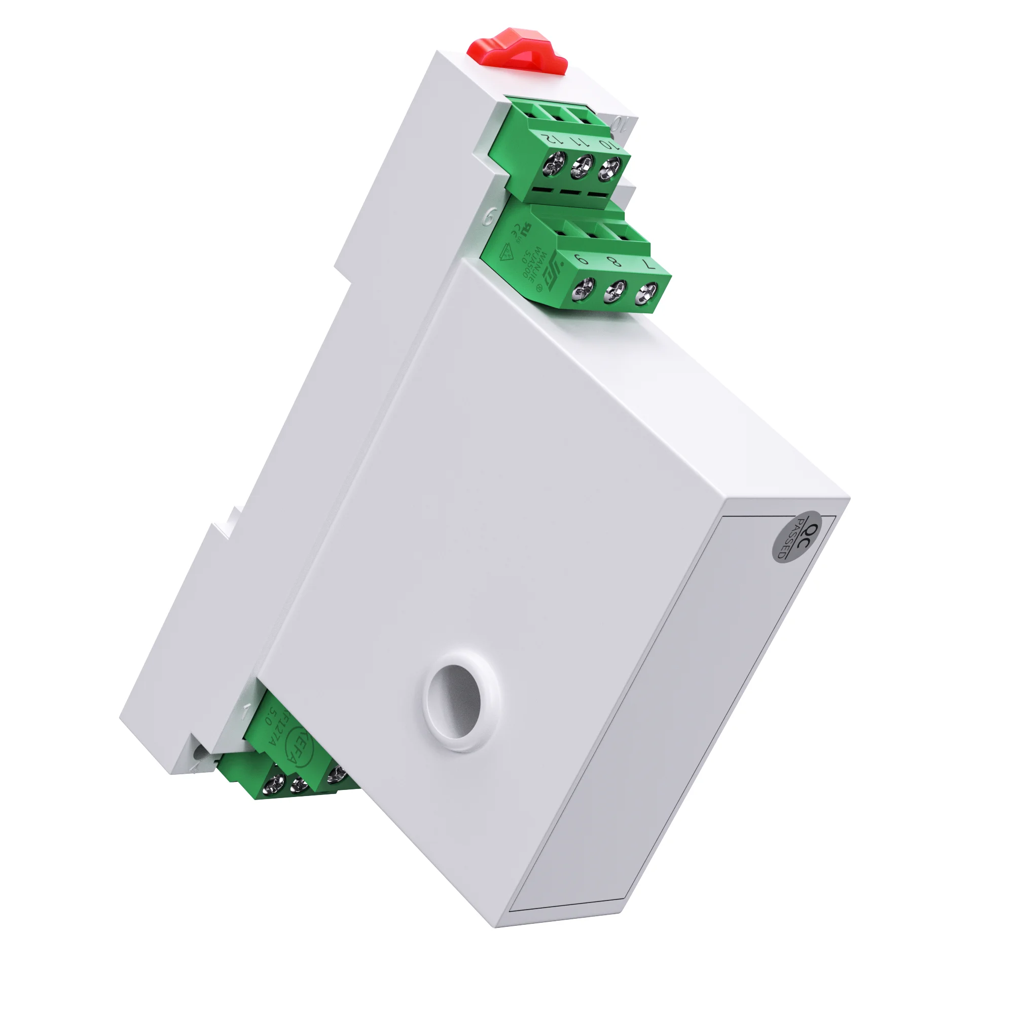 8mm/12mm Current Sensor 20A/50A/100A/150A Hall Current Transducer 4-20MA 0-10V RS485 DC/AC Current Transmitter