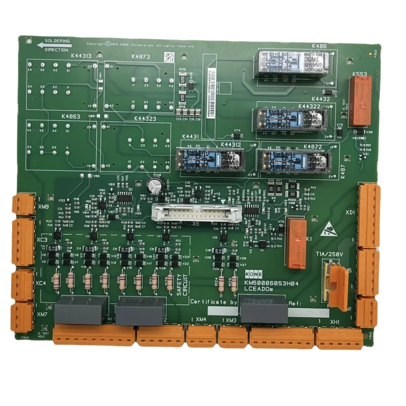 Le parti sono adatte per il circuito di sicurezza dell'ascensore KONE Scheda ADO di seconda generazione KM50006053H04 KM50006052G01