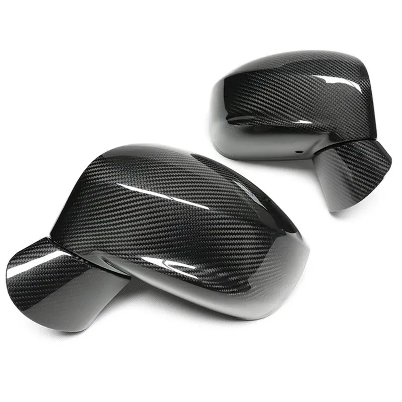 

Real Carbon Fiber Replace Original Mirror Shell Caps Cover For Nissan GTR GT-R R35 2009-2024