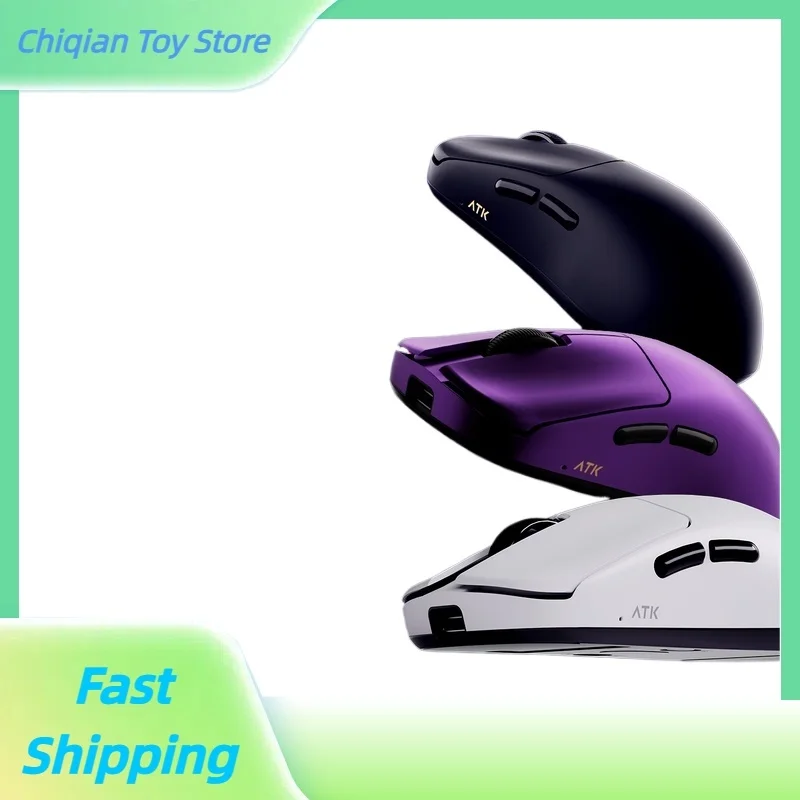 

ATK Liekong platypus Ultra lightweight wireless gaming esports mouse dualmode ergonomic design long battery lifegood hand feel