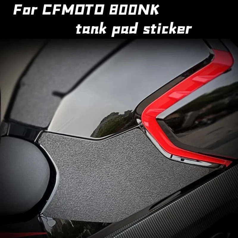 For Motorcycle CFMOTO 800NK 800 NK NK800 CF800NK 2023 Stickers Rubber Tank Pad Protector Side Non Slip Protection Decals