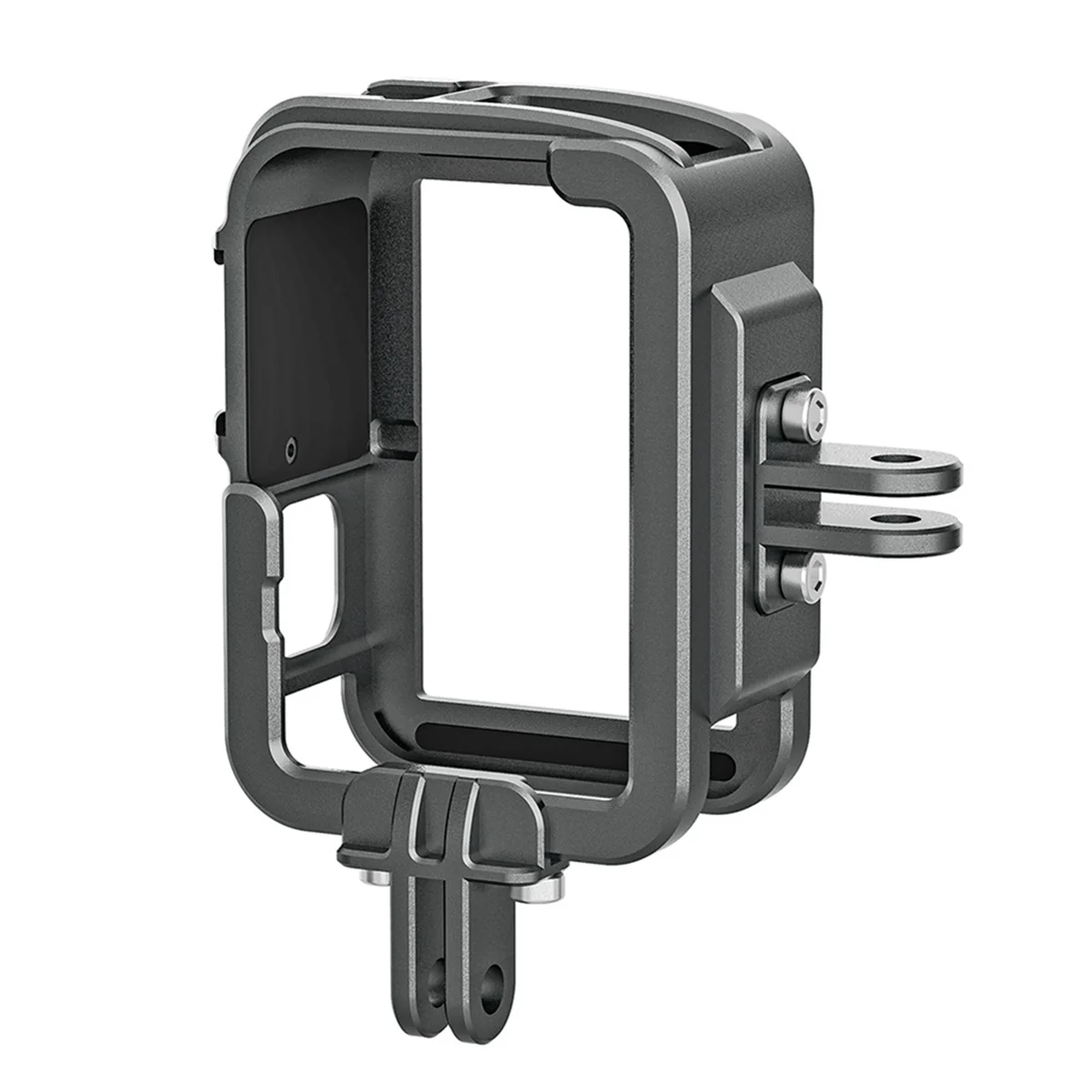 TELESIN Horizontal and Vertical Shooting Aluminum Rabbit Cage Protective Frame is Suitable for GOPRO12/11/10/9