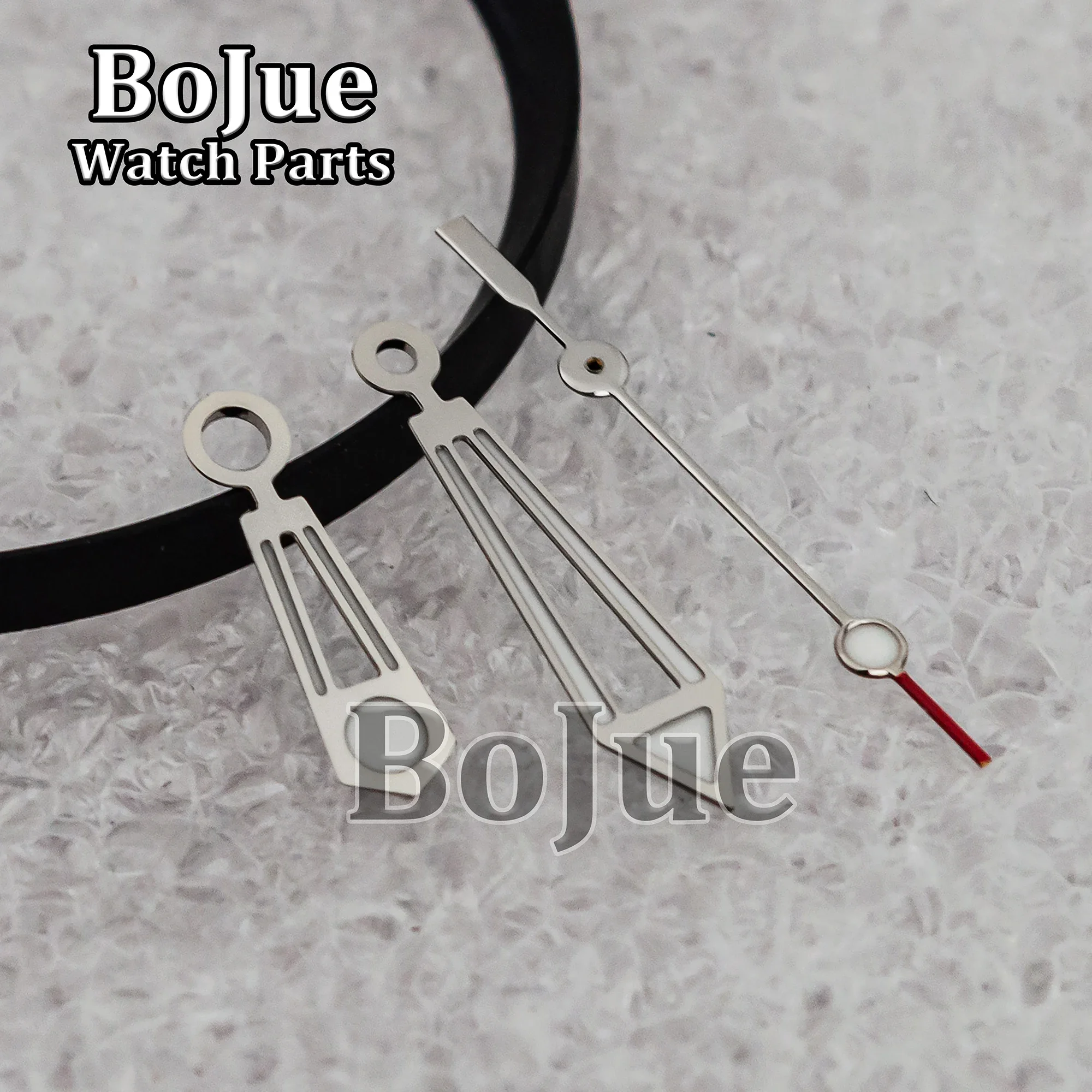 For Seamaster 300 Green Luminescent Watch Hands Needles Pointers for NH35 Automatic Movement Seiko Mod Watches Replacements