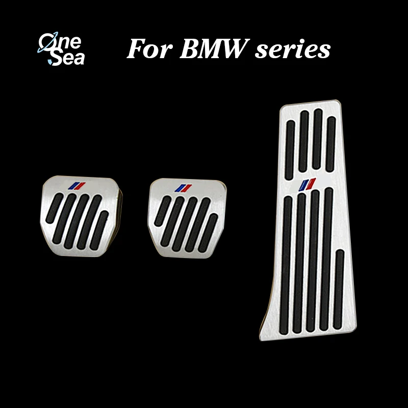 MT Per BMW X1 X3 X4 1 3 5 7 Serie E46 E60 E92 E93 F20 Auto Acceleratore Pedale del Freno Decorazione Copertura Poggiapiedi Pedale Accessori