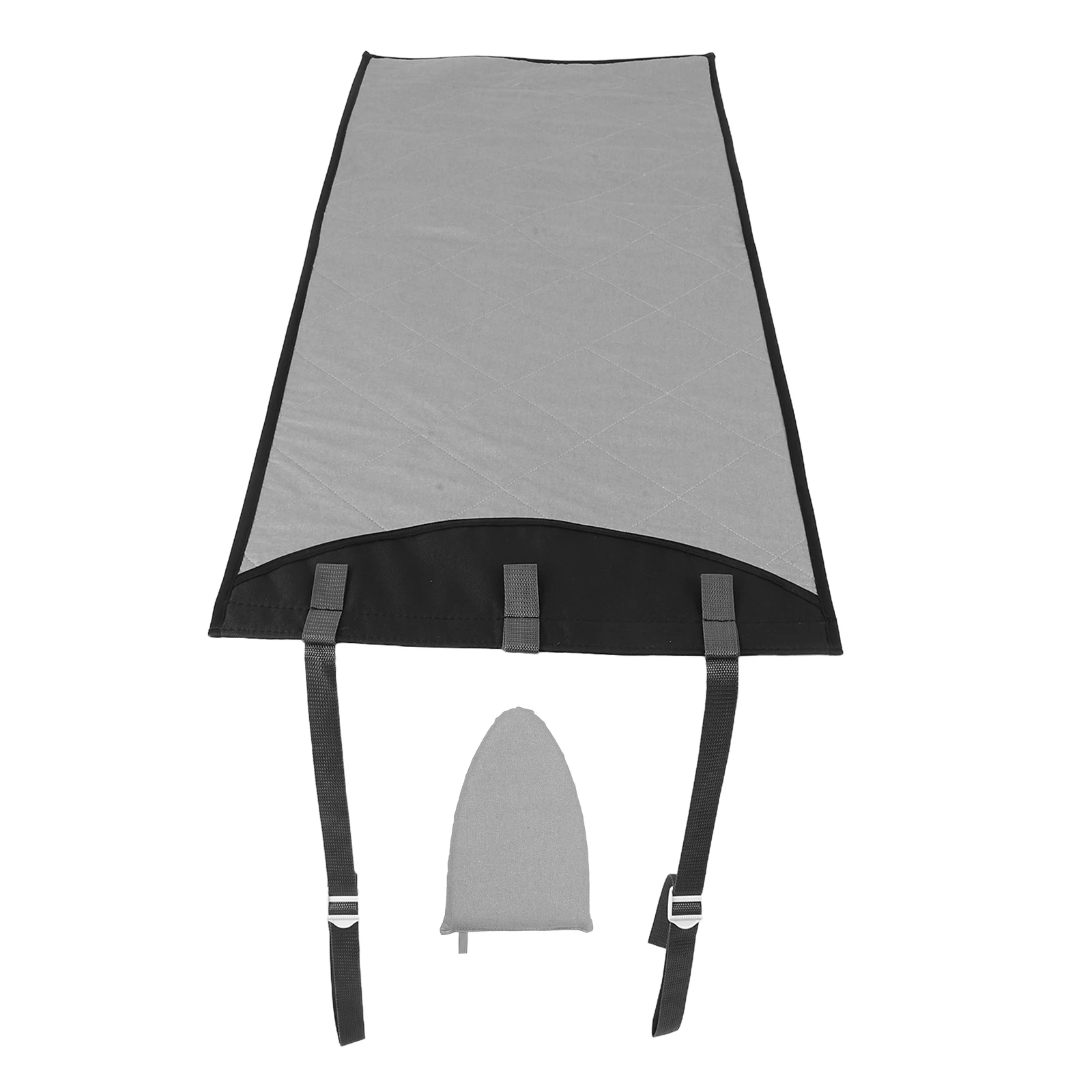 

1 set Heat Resistant Mat Foldable Portable Board Set Door Wall Protection Adjustable Strap Mini Ironing Pad Travel Steam Ironing