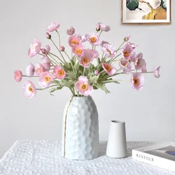 59CM Yu Meiren Artificial Flower Home Decoration Silk Flower Living Room Soft Decoration Wedding Photography Prop Poppy Flower