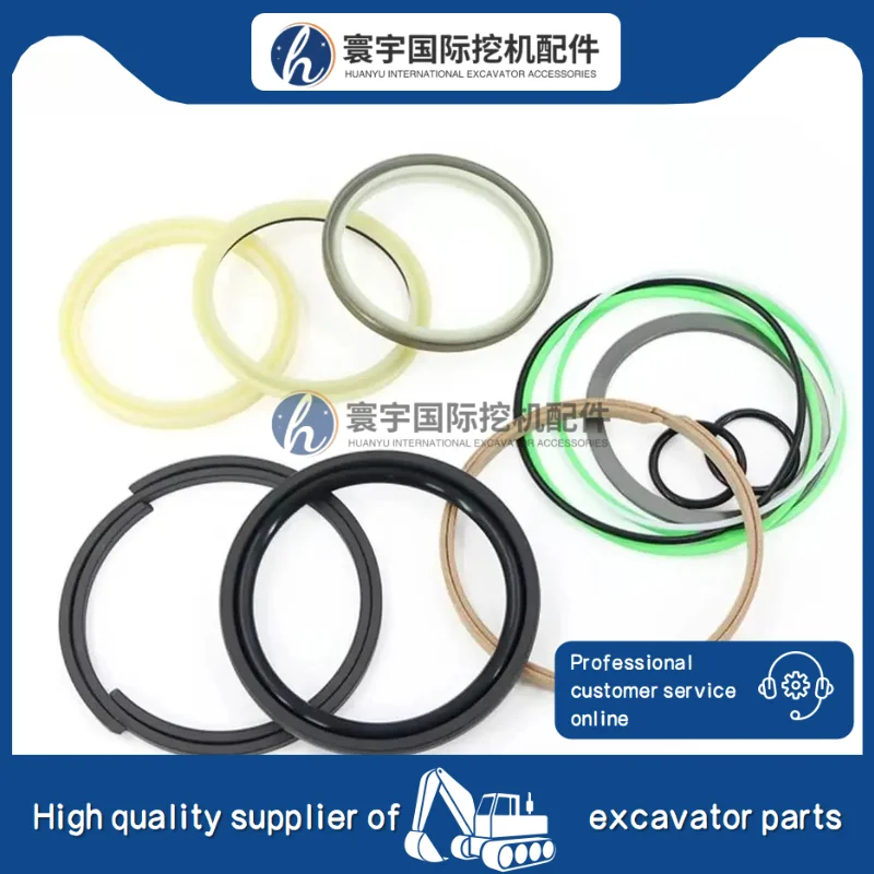 

Детали горного экскаватора PC200-8 Сервисный комплект цилиндров 707-99-96230 Комплект уплотнений цилиндра стрелы