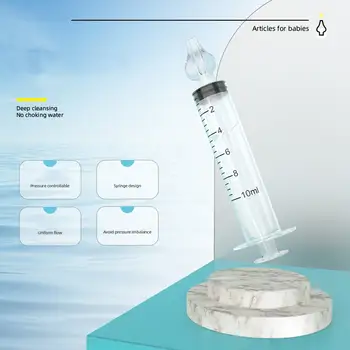 嬰兒鼻腔清潔器 2 件裝 鼻腔清洗針管清洗器 10 毫升 嬰兒吸鼻器清潔注射器清洗器 嬰兒護理工具 10 最佳銷售 鼻噴劑 - №9