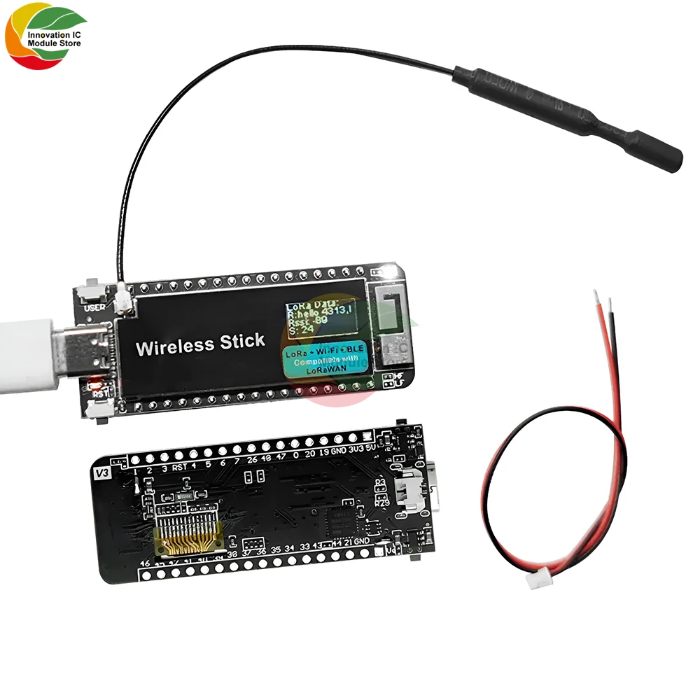 ESP32-S3 wireless stick V3 433-510MHz 863-928MHz LoRa WIFI Bluetooth Development Board with 0.49 \