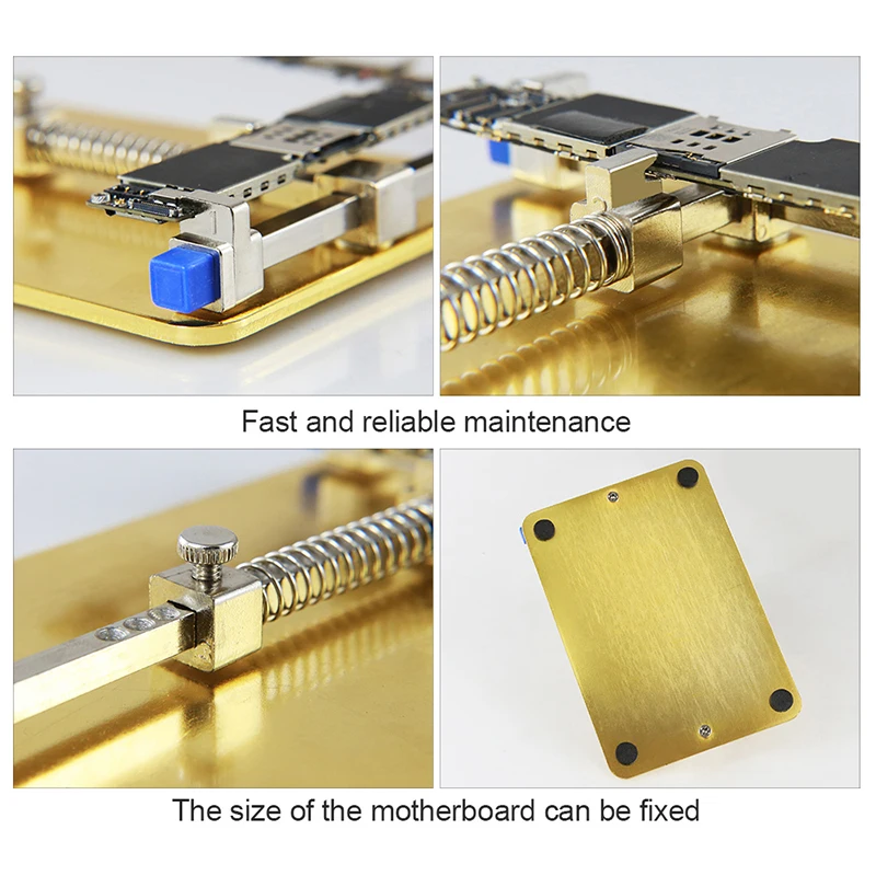 Newest High Quality 9*13cm Fixture Motherboard Universal Metal Pcb Holder For Mobile Phone Board Repair Tool for iphone sumsung