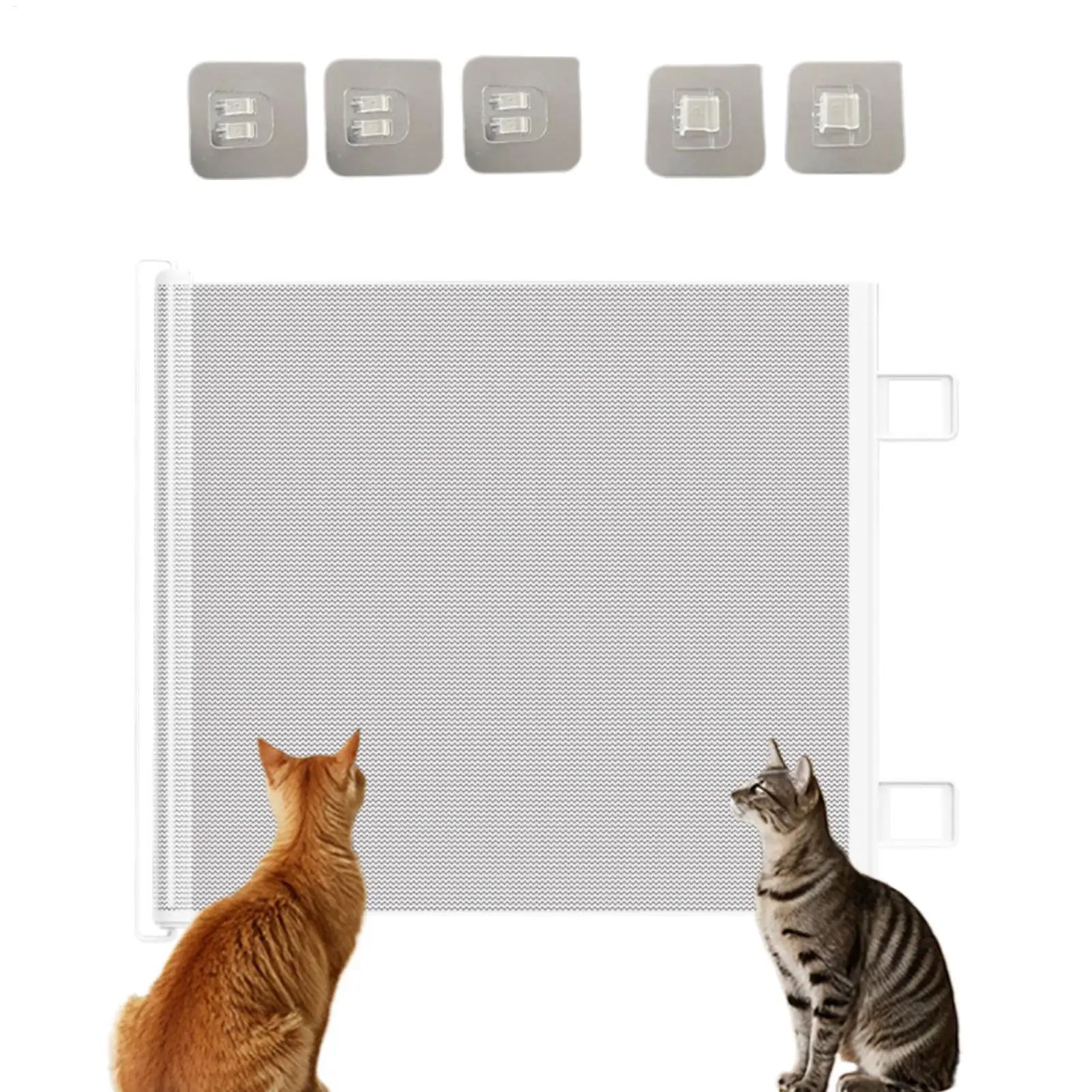 Retractable Pet Gate Retractable Pet Gates for Dogs Guard Safe Enclosure Screen Fence for House Stairways Baby Indoor Kids Puppy