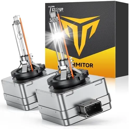 

Лампы D1S HID 30 000 лм 6000K 35 Вт, ксеноновый белый свет | Пара устройств Plug-and-Play