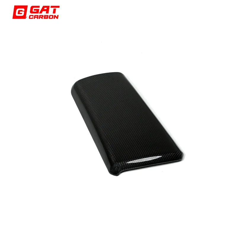 Dry Carbon Fiber For BMW G80M3 G82M4 G87M2 Car Accessories Center Control Armrest Storage Box Cover Trim