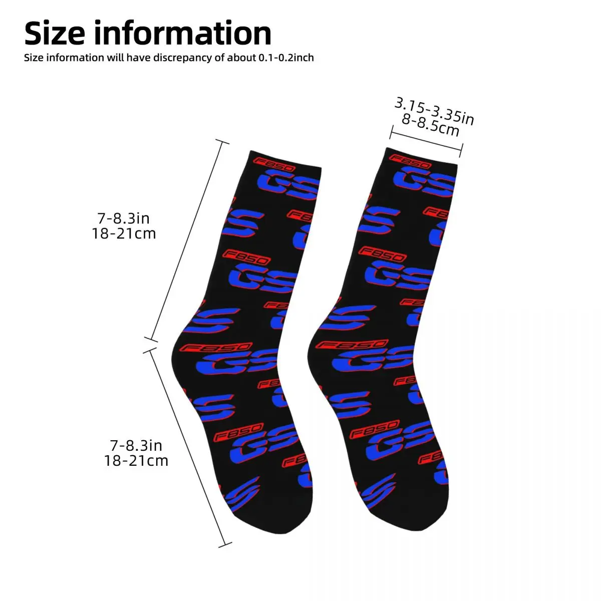 Crazy Design F850 GS Theme Design Cozy Socks Product All Seasons Novelty Soft Long Socks Breathable