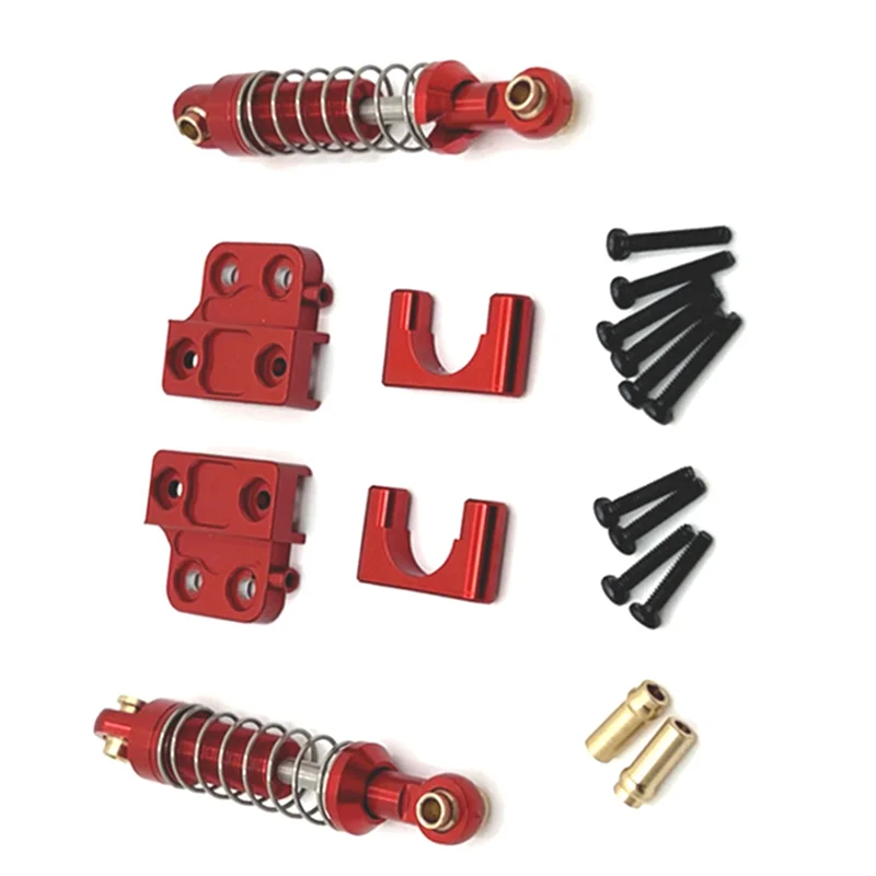 AINY-Aluminum Rear Axle Spring Fixing DIY RC Car Truck RC Car Accessories For MN 1/12 MN82 LC79 MN78
