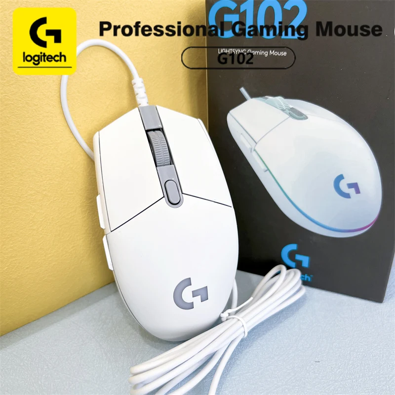 

Logitech G102/G304/G203 mice, with vibrant RGB backlighting, illuminate your esports battlefield.