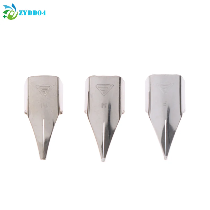 ●3Pcs 757# Fountain Pen Nib Accessories Dazzling F/EF/M Art Nib School Supplies image 6