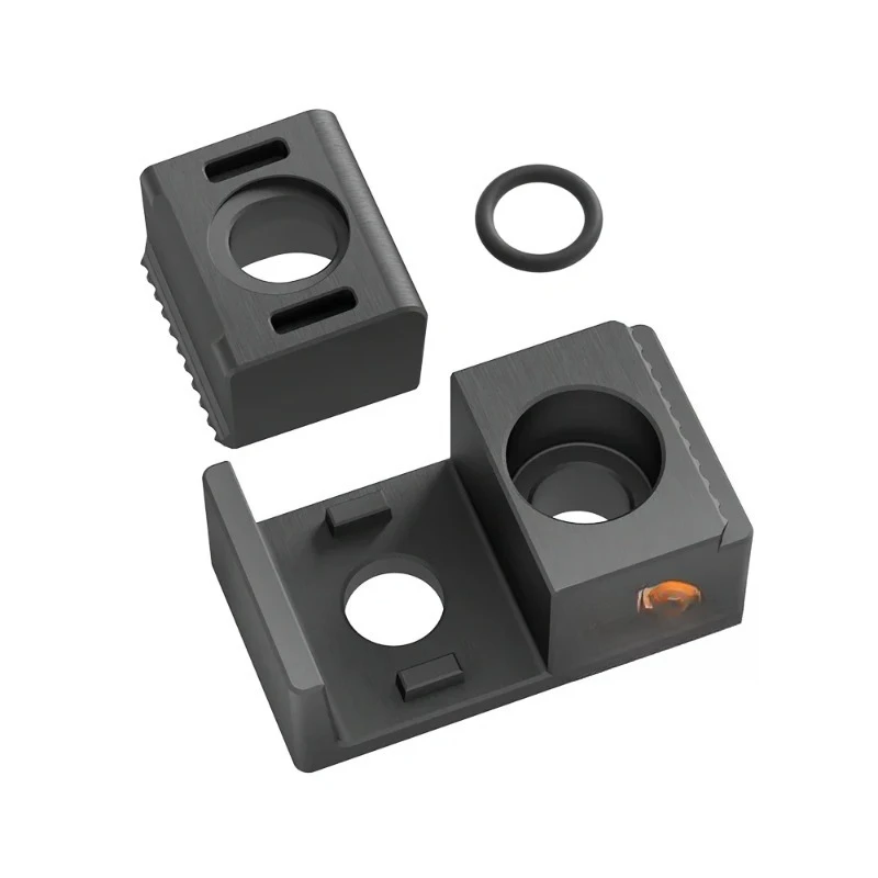 

M12 Cnc Vise for CNC Machine Double Side Multi-station Wedge Clamping Double Station Precision Vise 3thaxis 4axis