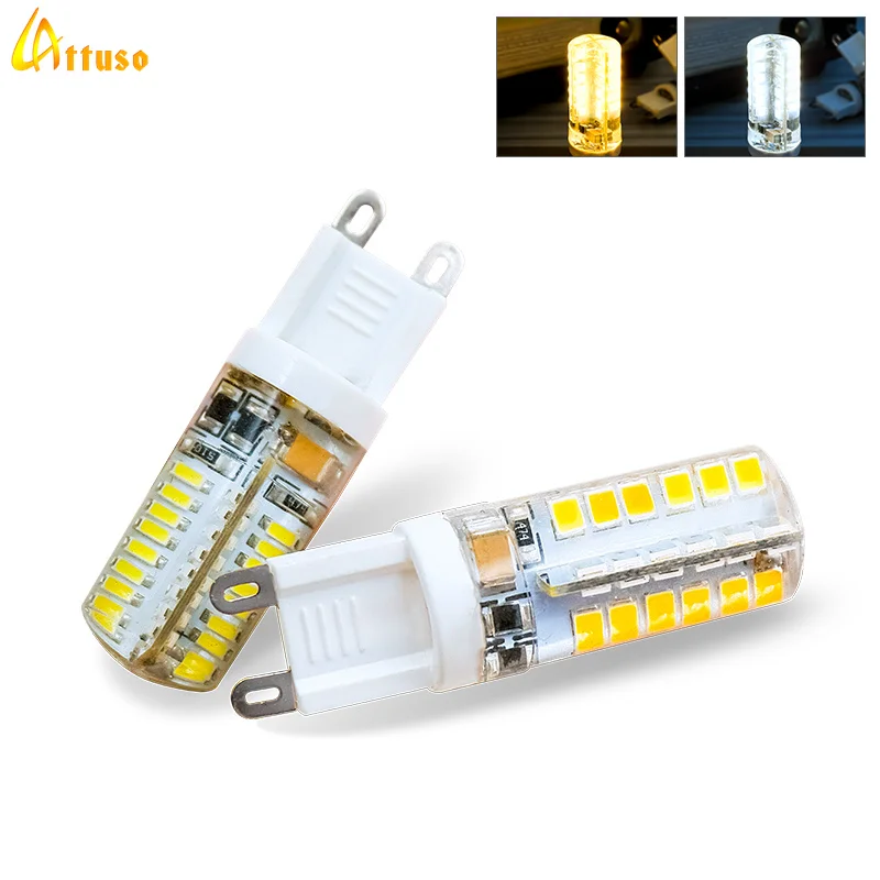 

1-10pcs G9 Led 6W 7W 9W 10W 12W AC 220V Led Lamp SMD 2835 3014 LED G9 Cold /warm Light Replace 30/40W Halogen Lamp Light