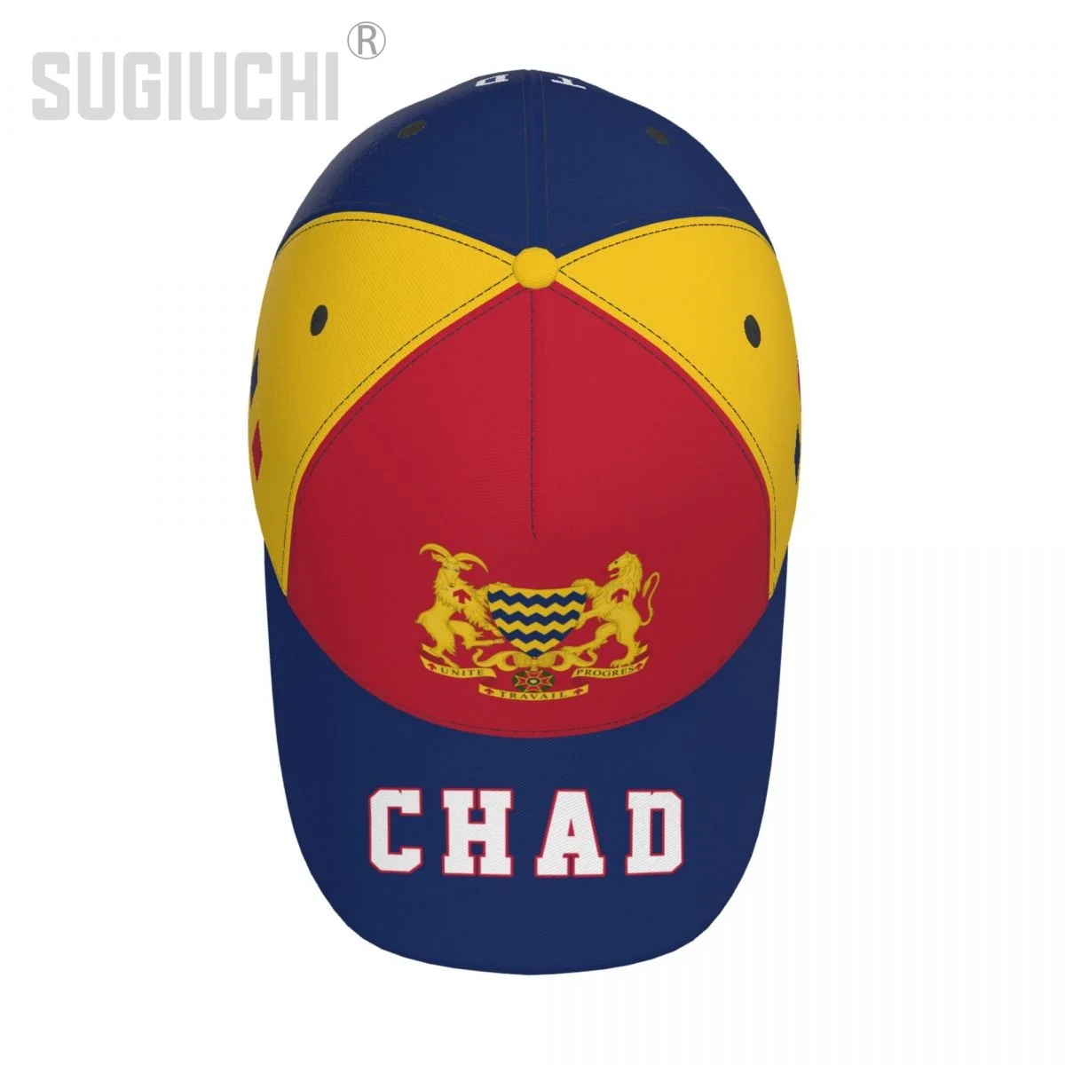 للجنسين تشاد العلم شاديان الكبار قبعة بيسبول قبعة وطنية لمحبي كرة القدم البيسبول الرجال النساء