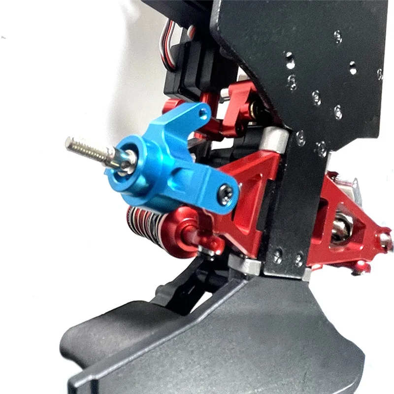 VO-для MJX 14301 14302 RC 1/14 модель автомобиля с дистанционным управлением металлические детали для обновления рулевой чашки красный