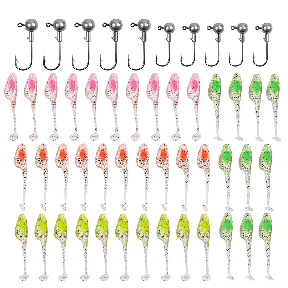 50Pcs Jig Heads Hoo…