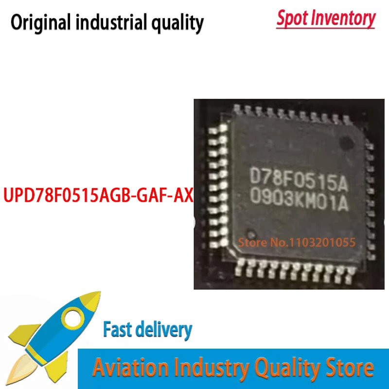 

D78F0515A 2-10 шт./лот UPD78F0515A UPD78F0515AGB UPD78F0515AGB-GAF-AX QFP44
