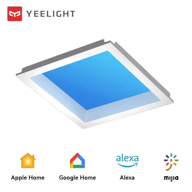 Yeelightyeelight blue light 220V home kitchen porch light natural light LED ceiling light work with HomeKit Mija app