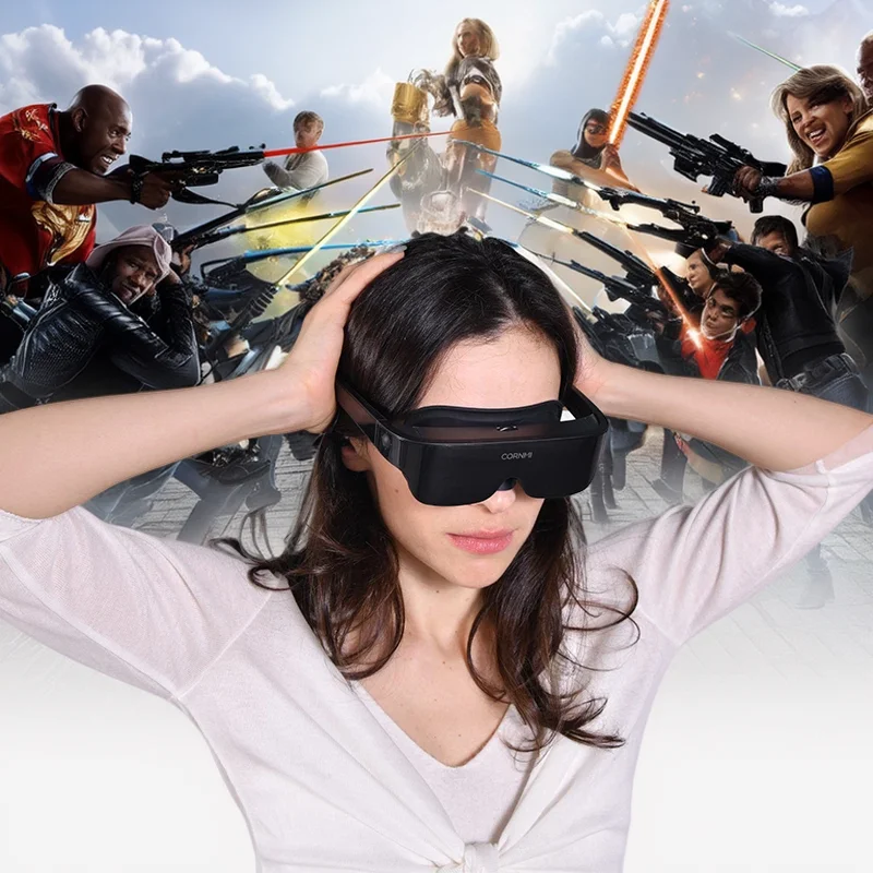 

2025 Smart Glasses for Men Oled 2560*1440Px Large Screen Design Intelligent Wireless X7Pro Bt Smart Wireless Glasses