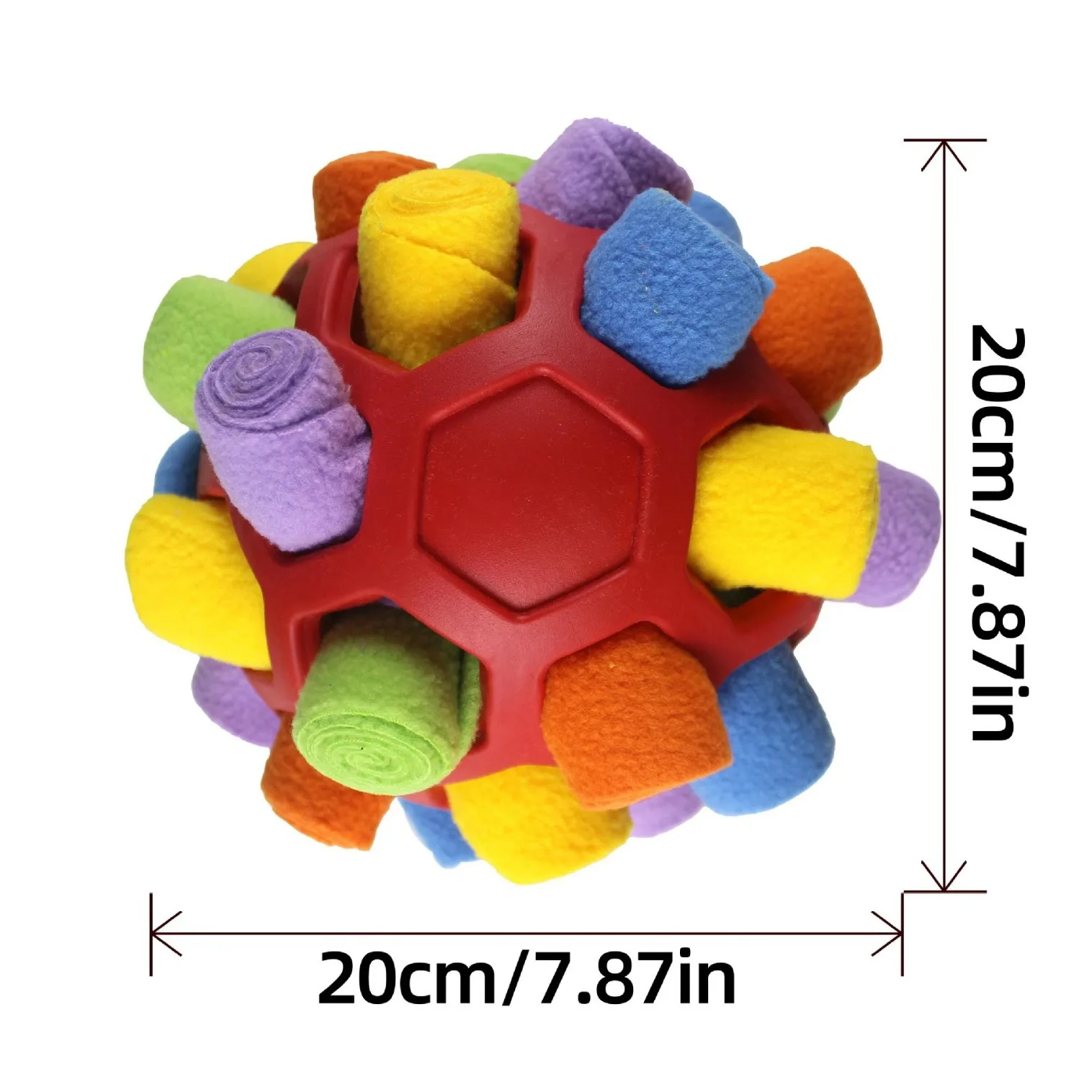 Pet Toy Pet Sniffing Ball Fried Fried Ball Dog Bite-resistant Educational Multifunctional Toy Pets Products for Dog