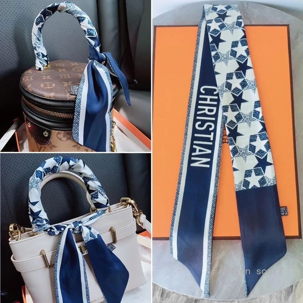 

Новый Таро Пентаграмма Девушки Декоративный Темперамент Стример Завязанная Сумка Лента Повязка на Голову Маленький Шарф Оптовая Ручная Сумка для Женщин