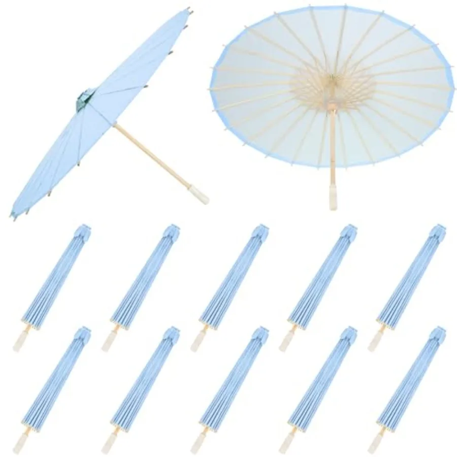 

Sadnyy Paper Umbrellas Paper Decorative Chese Japanese Parasol Umbrella DIY Oiled Patg Umbrellas Crafts for Weddg Bridal Party